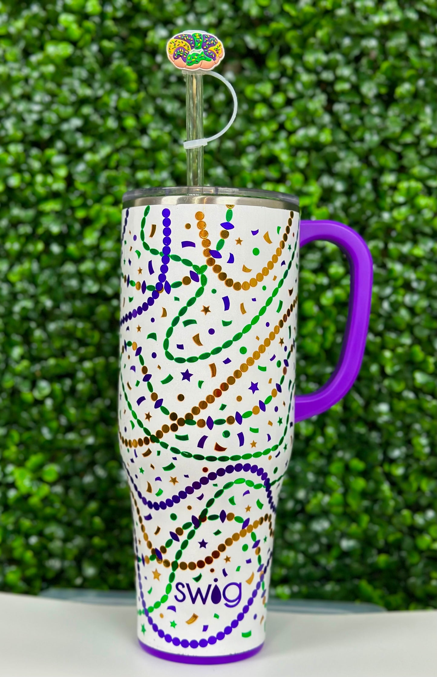 King Cake Straw Topper Set (Pre-Order ETA beginning of January)